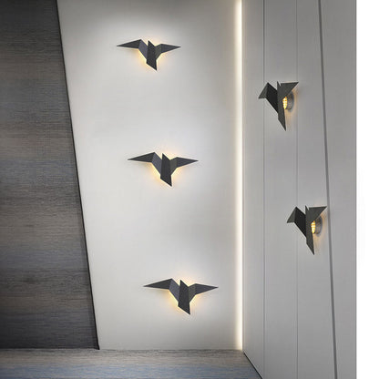 Bird-sized Wall Lamp by Creative Iron - An Artistic Touch for Your Interior 