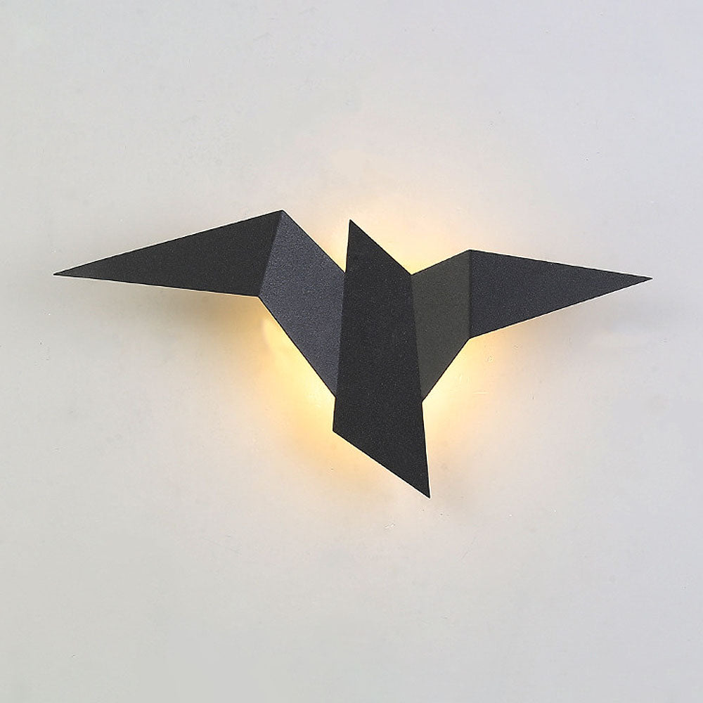 Bird-sized Wall Lamp by Creative Iron - An Artistic Touch for Your Interior 