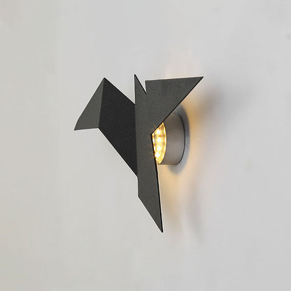 Bird-sized Wall Lamp by Creative Iron - An Artistic Touch for Your Interior 