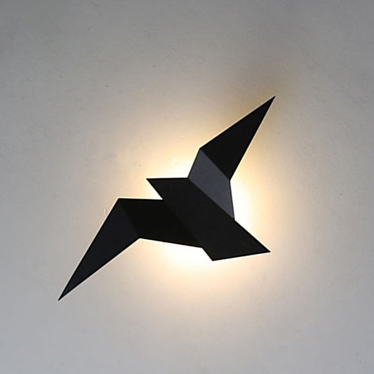 Bird-sized Wall Lamp by Creative Iron - An Artistic Touch for Your Interior 