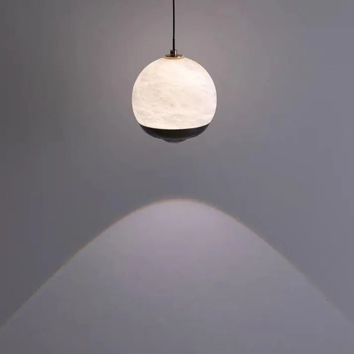 LumiereNordique - Chandelier in Marble and Alabaster 