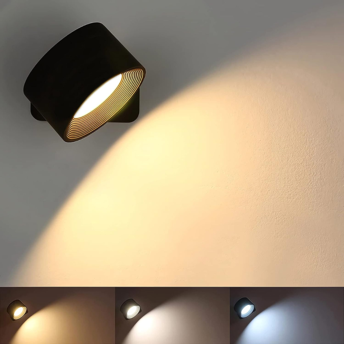 FlexiLamp - Wireless rechargeable 360° wall lamp