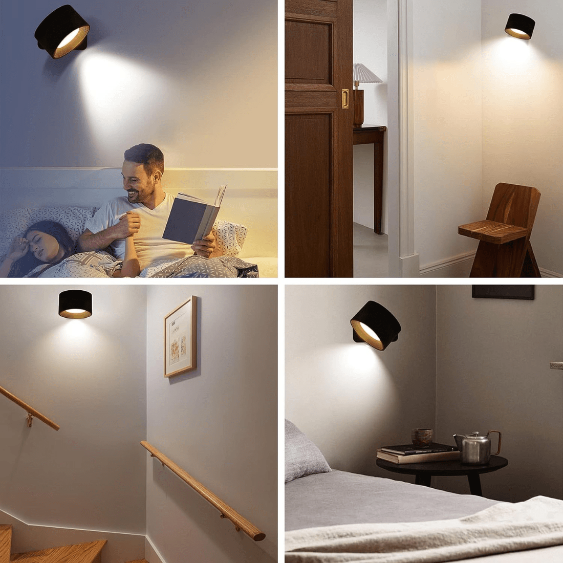 FlexiLamp - Wireless rechargeable 360° wall lamp