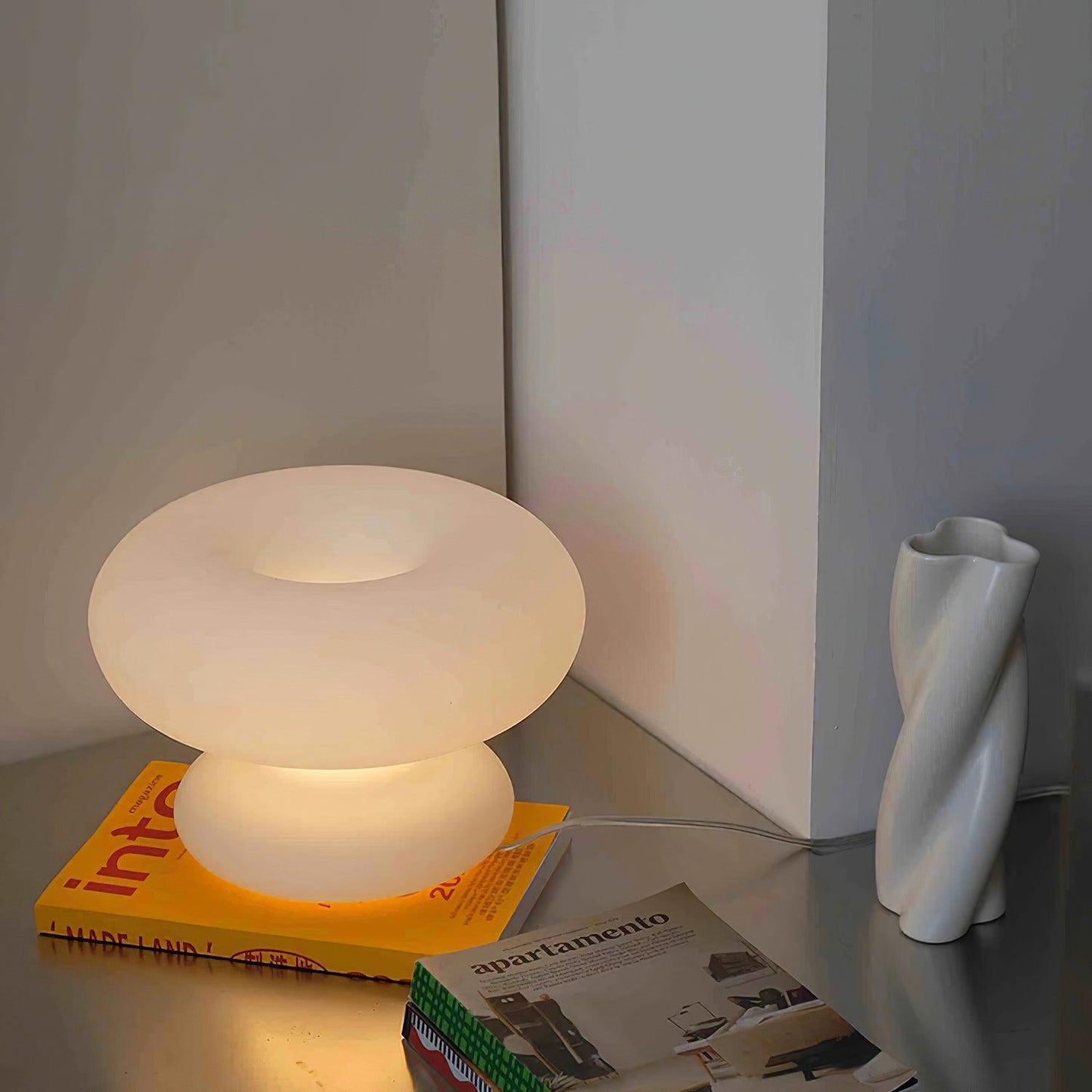 DonutLamp - Zachte en Stralende Tafellamp, Perfect voor Elke Kamer