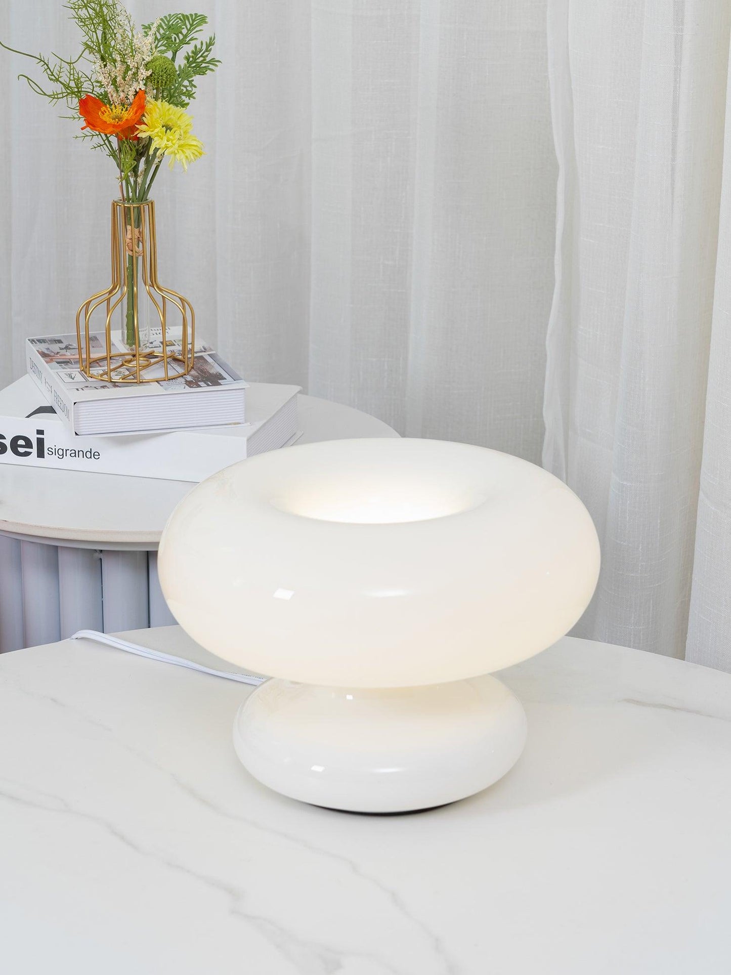 DonutLamp - Zachte en Stralende Tafellamp, Perfect voor Elke Kamer