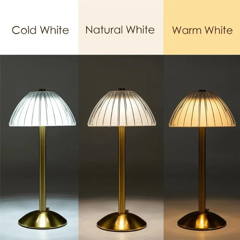 ChicCrystal - Rechargeable Table Lamp 