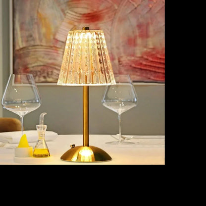 ChicCrystal - Rechargeable Table Lamp 