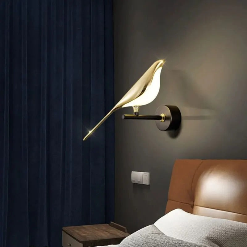 WingSpan - Bird Wall Lamp 360° Rotatable 