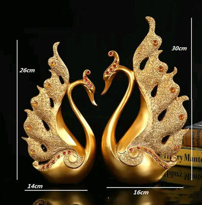 MajesticMates - Swan Lovers Decoration