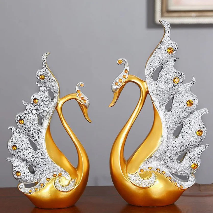 MajesticMates - Swan Lovers Decoration