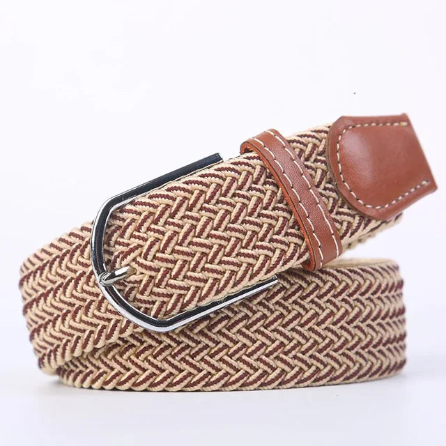 Casual Stretch Belt Made of Elastic Material