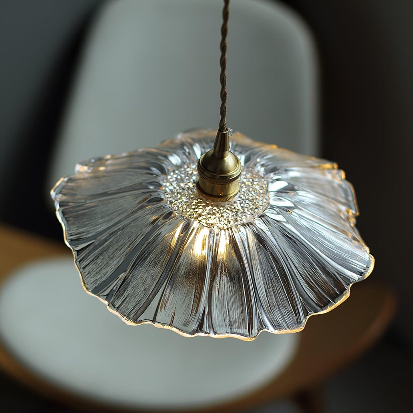 NostalgieLicht - Vintage Glass Pendant Lamp