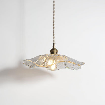 NostalgieLicht - Vintage Glazen Hanglamp