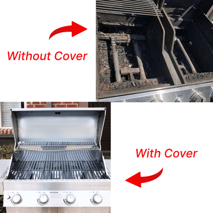 Weatherproof Grill Cover | For Large and Small Barbecues 