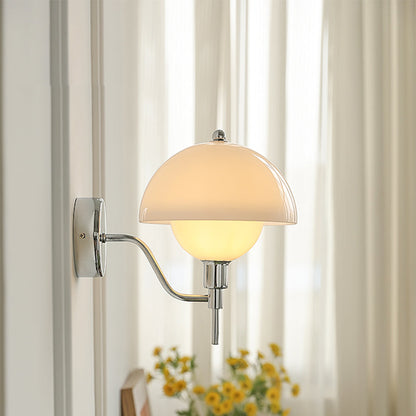 Cream Mushroom Wall Lamp - An Enchanting Element for Your Interior