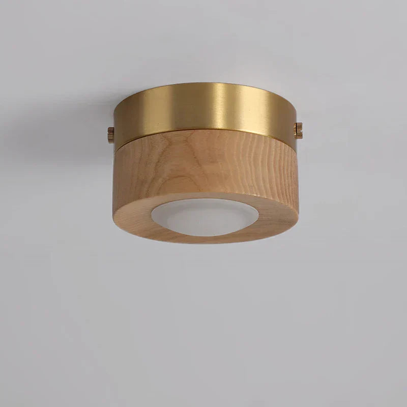 WoodBeam - LED Ceiling Lamp in Walnut