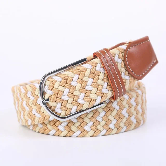 Casual Stretch Belt Made of Elastic Material