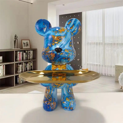 StreetPaws - Graffiti Bear Statue 