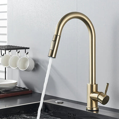 FlexiPull – 360° Rotating Kitchen Faucet