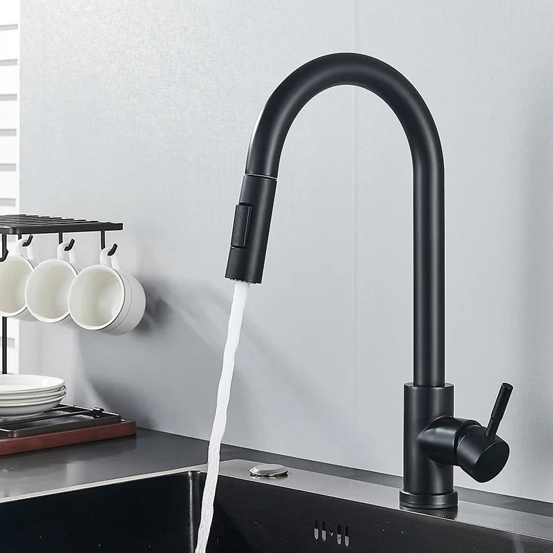 FlexiPull – 360° Rotating Kitchen Faucet