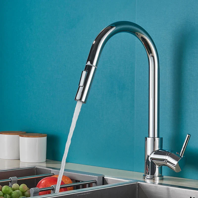 FlexiPull – 360° Rotating Kitchen Faucet