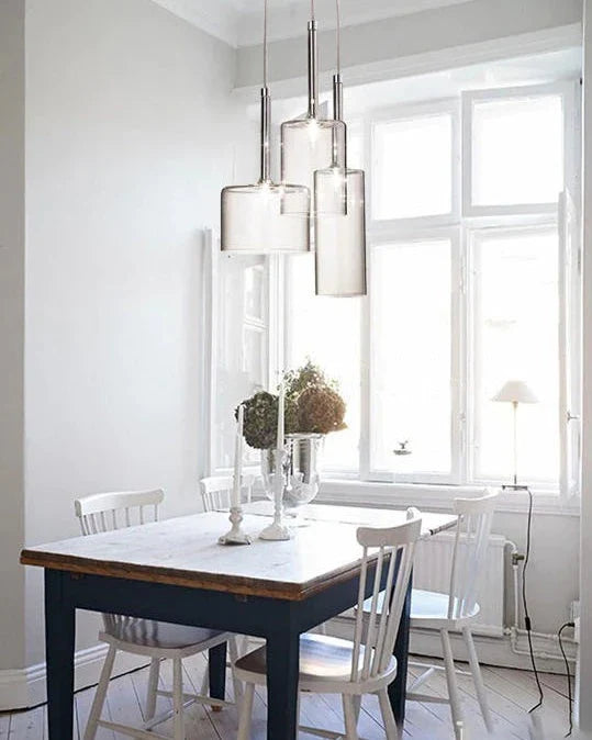 Glass Dining Table Pendant Lamps Lighting