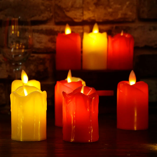 Flameless Fiesta - Flameless LED Candles for Birthdays and Parties 