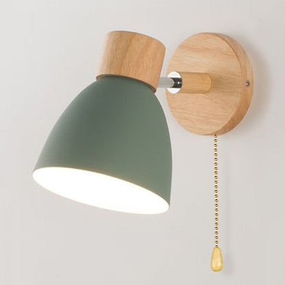 Yadiel - Scandinavische Houten Hangende Wandlamp