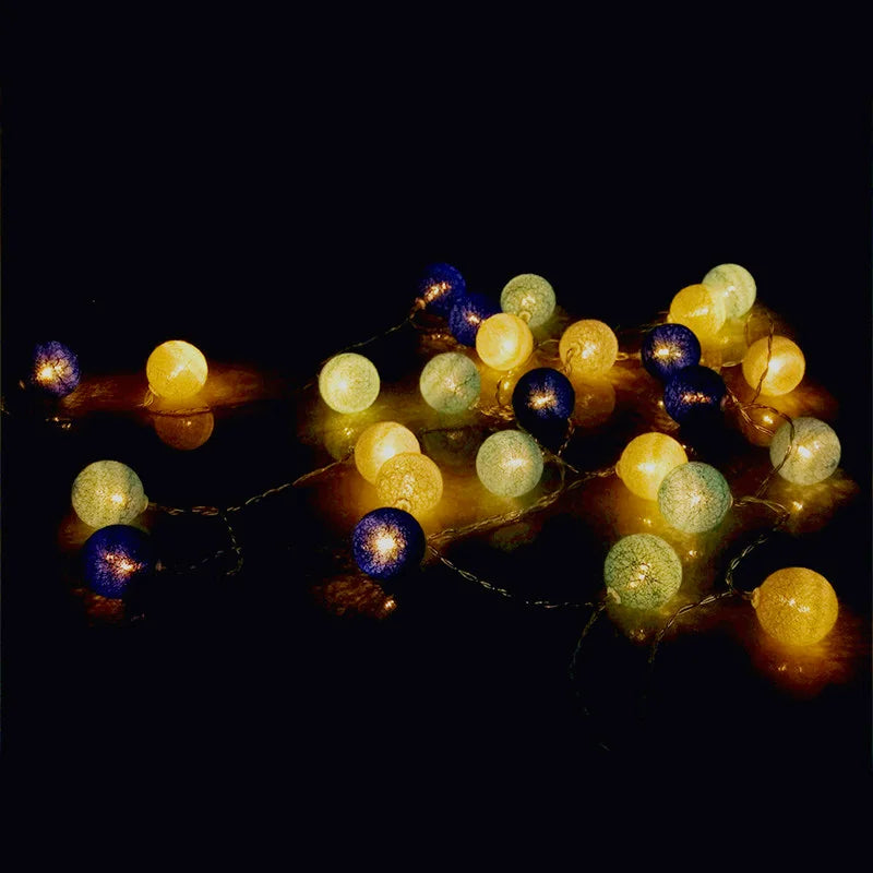 Globo - LED Cotton Wire Lanterns 