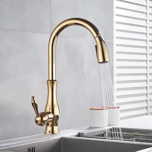 GlamFaucet – Gouden keukenkranen