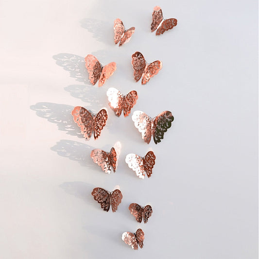 3D Butterfly Wall Stickers | Perfect for Weddings 