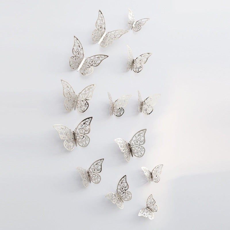 3D Butterfly Wall Stickers | Perfect for Weddings 