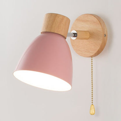 Yadiel - Scandinavische Houten Hangende Wandlamp