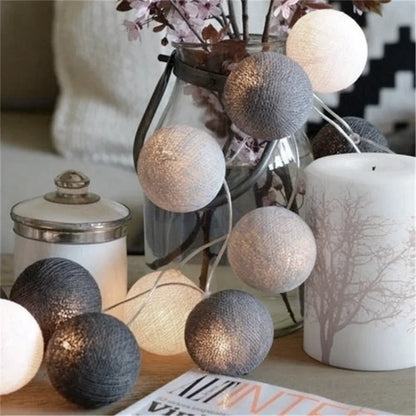 Globo - LED Cotton Wire Lanterns 