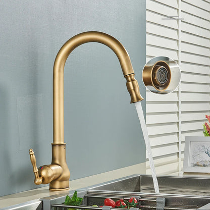 VintageTap – Antique brass kitchen faucet