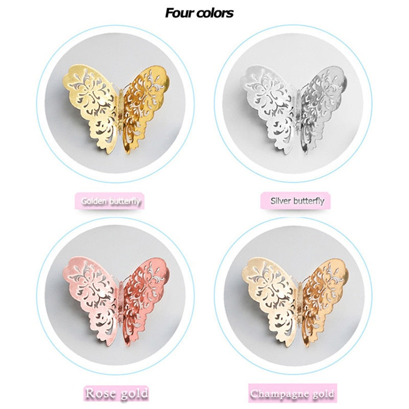 3D Butterfly Wall Stickers | Perfect for Weddings 