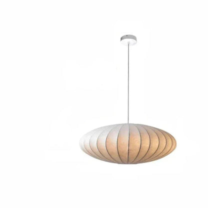 LumiSier - Silk Pendant Lamp with Crown