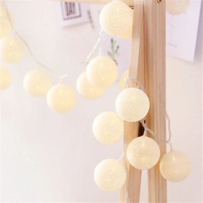 Globo - LED Cotton Wire Lanterns 