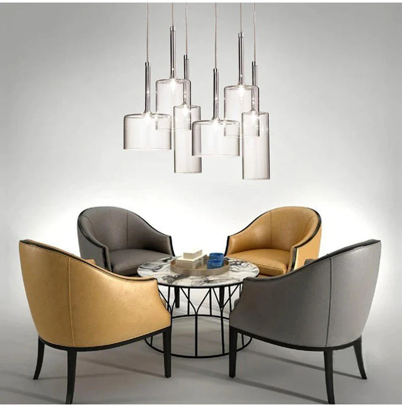 Glass Dining Table Pendant Lamps Lighting