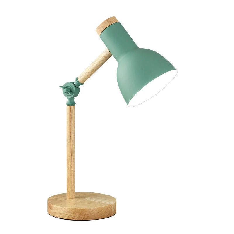 LuminaScandi - Scandinavian Wooden Desk Lamp