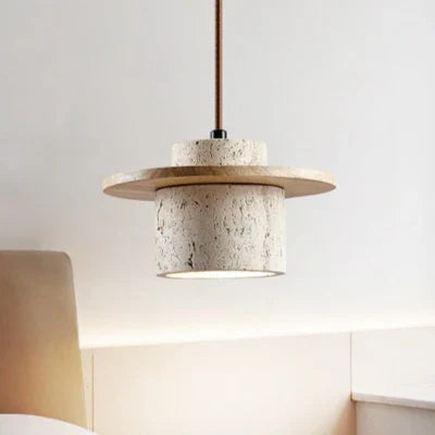 EarthLuxe – Timeless Travertine Design Chandelier 