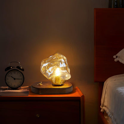 FrostedGlass - Sophisticated Table Lamp 