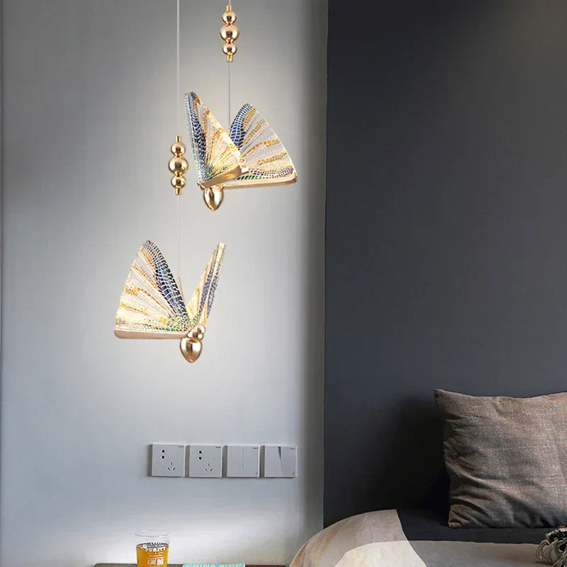 ButterflyGlow - Pendant lamp in the shape of a butterfly