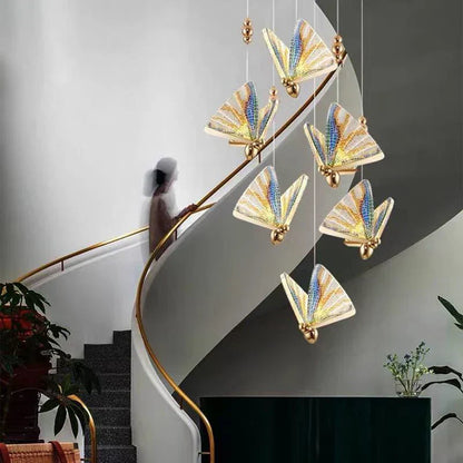 ButterflyGlow - Pendant lamp in the shape of a butterfly