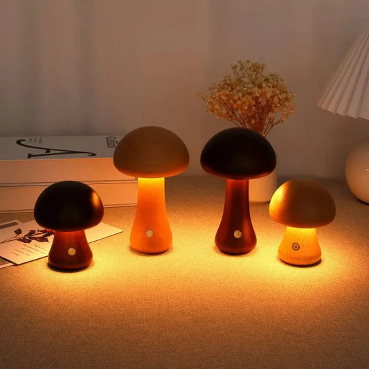 CharmShroom - Cute Mushroom Bedside Lamp