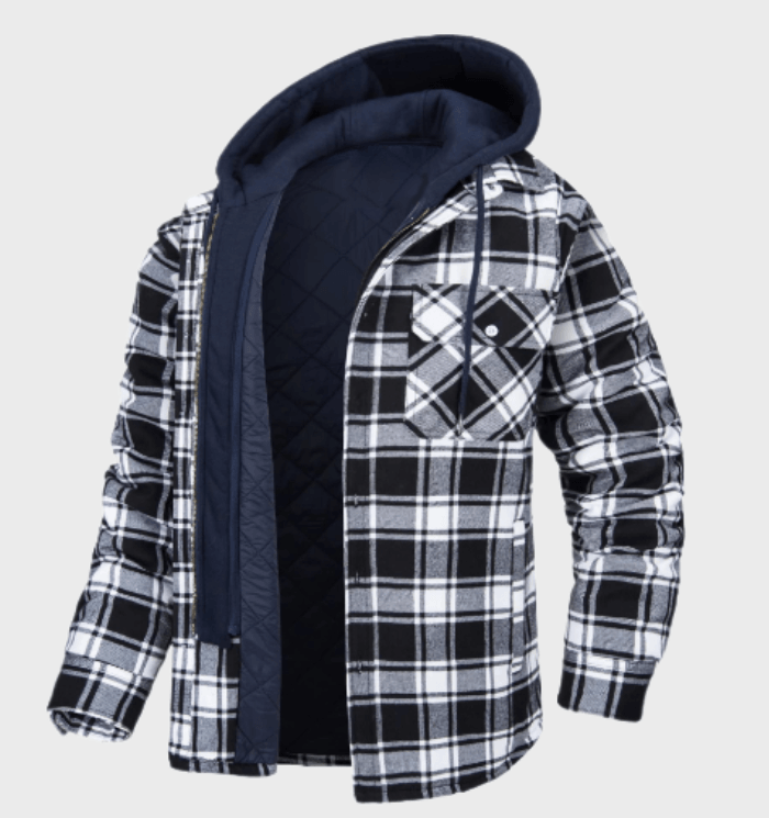 ChicPlaid - Men's Coat with Stylish Warmth