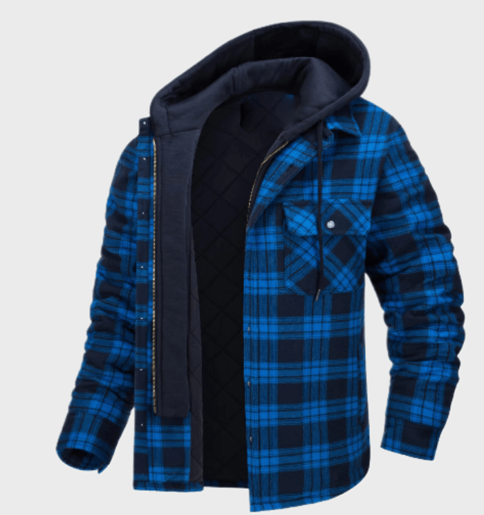 ChicPlaid - Men's Coat with Stylish Warmth