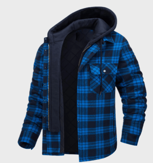 ChicPlaid - Men's Coat with Stylish Warmth