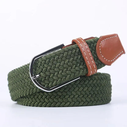 Casual Stretch Belt Made of Elastic Material