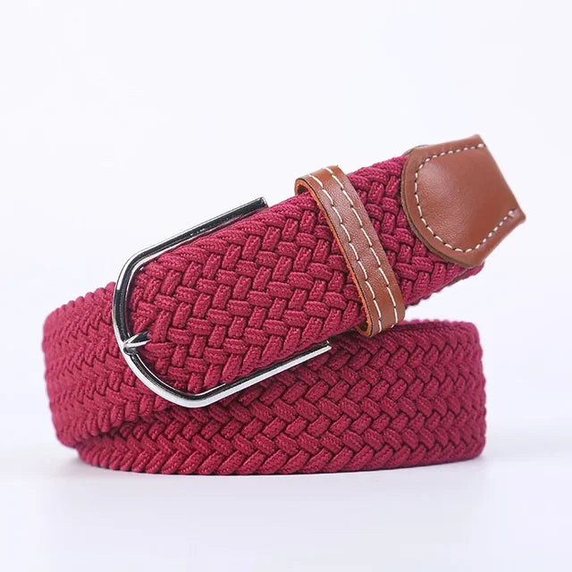 Casual Stretch Belt Made of Elastic Material